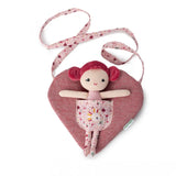 Poupée sac coeur