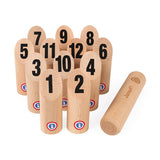 Jeu de 12 quilles Jurassiennes