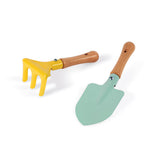 Outils de jardinage - pelle & rateau
