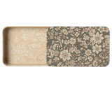 Metal box blossom blue