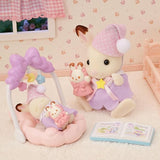 Coucher soeur lapins chocolat - 5806