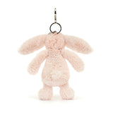 Bashful blush bunny bag charm