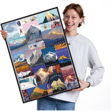Montagnes - Puzzlove 1000pcs