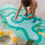 Serviette de jeu L - Safari