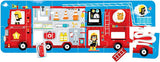 Camion de pompier - puzzle 23 pcs