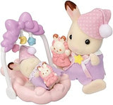 Coucher soeur lapins chocolat - 5806