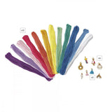 30 bracelets enroulés Arc-en-ciel
