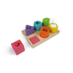 Puzzle 6 cubes sensoriels - I wood