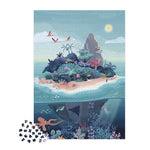 Janod - L'île mystérieuse - Puzzle 2000 pcs