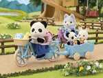 Sylvanian Families - La fille panda avec son vélo