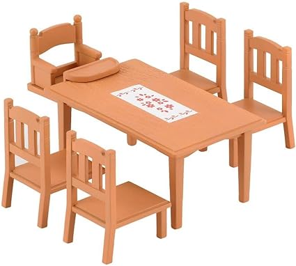 Sylvanian Families - Table et chaises de repas - 4506