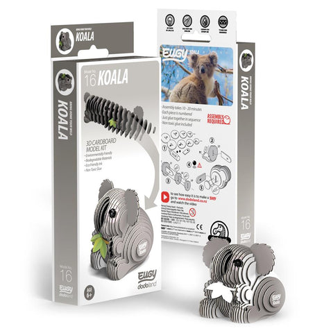 Dam - Kit Koala - 3D cardboard