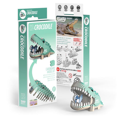 Dam - Kit crocodile 3D cardboard