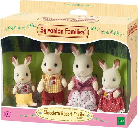 Sylvanian Families - Famille lapin chocolat - 5655