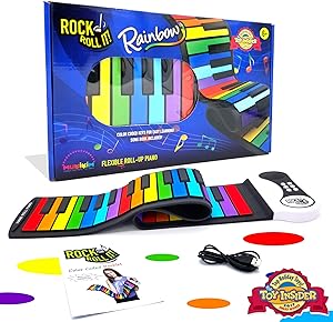 Fat brain - Rock and roll it Rainbow piano
