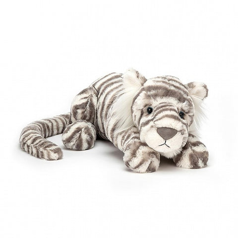 Jellycat - Little sacha snow tiger