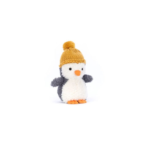 Jellycat - Wee Winter Mustard Penguin